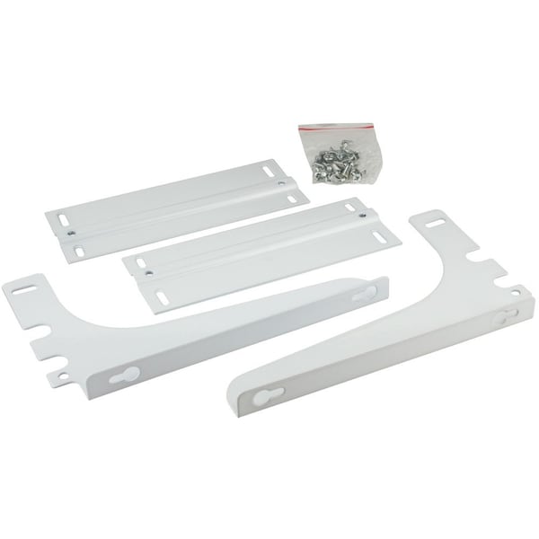 Hardware Resources White Door Mounting Kit for CAN-EBM Series CAN-DOORKITW - main